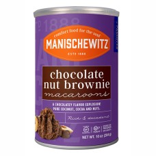 MANISCHEWITZ: Cookie Macaroon Fudgey Nut Brownie, 10 OZ