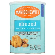 MANISCHEWITZ: Almond Macaroons Cookie, 10 oz
