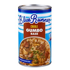 BLUE RUNNER: Creole Chicken And Sausage Gumbo Base, 25 oz