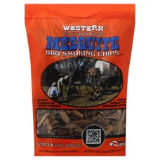 WESTERN: Mesquite Bbq Smoking Chips, 2.25 lb