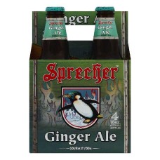 SPRECHER: Soda Ginger Ale 4Pk, 64 fo