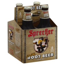 SPRECHER: Soda Root Beer Low Cal 4Pk, 64 fo