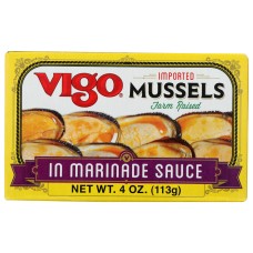 VIGO: Mussels in Marinade Sauce, 4 oz