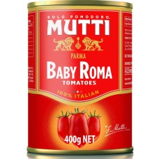 MUTTI: Baby Roma Tomatoes, 14 oz