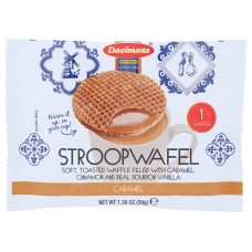 DAELMANS: Caramel Single Stroopwafel, 1.38 oz
