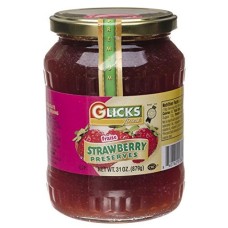 GLICKS: Strawberry Preserves, 31 oz