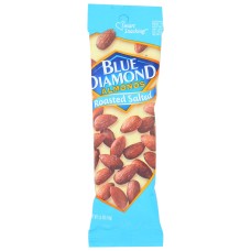 BLUE DIAMOND: Roasted Salted Almonds Tube, 1.5 oz