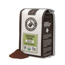 CHARLESTON COFFEE ROASTERS: Charleston Organic Medium Roast Ground Coffee, 12 oz