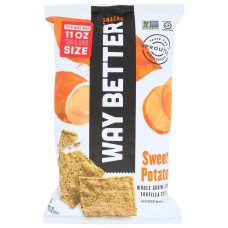 WAY BETTER SNACKS: Chip Trtll Swt Pto Large, 11 oz