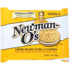 NEWMANS OWN ORGANIC: Cookie Vanilla Creme, 13 oz