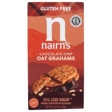 NAIRNS: Chocolate Chip Oat Grahams Cookies, 5.64 oz