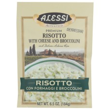 ALESSI: Risotto with Cheese and Broccolini, 6.5 oz