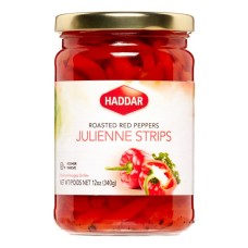 HADDAR: Roasted Red Peppers, 12 oz