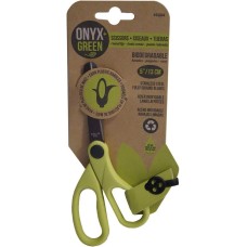 ONYX & GREEN: Corn Plastic Green Scissors, 1 pc