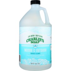 CHARLIES SOAP: Indoor & Outdoor Surface Cleaner, 1 ga