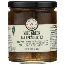 FISCHER & WIESER: Mild Green Jalapeno Jelly, 10.9 oz