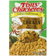 TONY CHACHERES: Creole Roasted Chicken Rice Dinner Mix, 7 oz