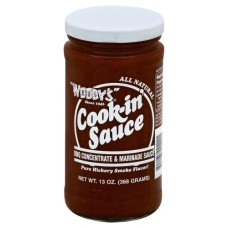 WOODYS: Cook-In Sauce, 13 oz