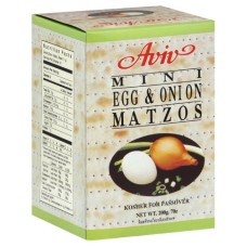 AVIV: Mini Egg & Onion Matzos, 7 oz