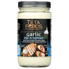 TETA FOODS: Garlic & Dip Spread, 12 oz