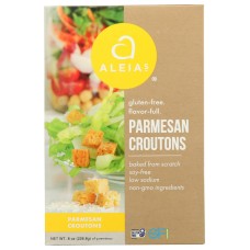 ALEIAS: Gluten Free Parmesan Croutons, 10 oz