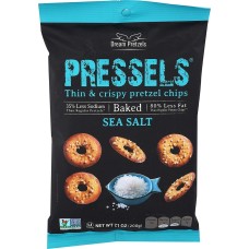 PRESSELS: Original Baked Sea Salt Thin & Crispy Pretzel Chips, 7.1 oz
