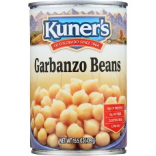 KUNERS: Garbanzo Beans, 15.5 oz