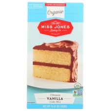 MISS JONES BAKING CO: Organic Ultimate Vanilla Baking Mix, 15.87 oz