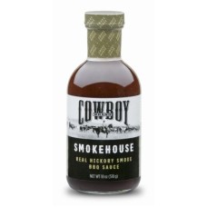 COWBOY CHARCOAL: Smokehouse Hickory BBQ Sauce, 18 oz