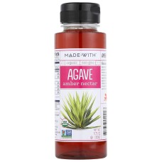 MADE WITH: Organic Agave Amber Nectar, 11.75 oz