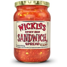 WICKLES: Sandwich Sprd Spicy Red, 16 oz