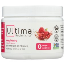 ULTIMA REPLENISHER: Raspberry Electrolyte Drink Mix, 96 gm