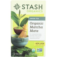 STASH TEA: Tea Org Mtcha Mte, 18 bg