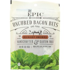 EPIC: Hickory Smoked Uncured Bacon Bits, 3 oz