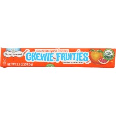 TORIE & HOWARD: Chewie Fruities Blood Orange And Honey Flavors Stick Pack, 2.1 oz