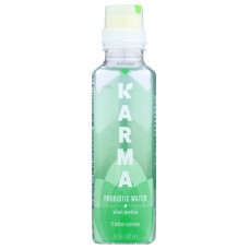 KARMA WELLNESS WATER: Kiwi Melon Probiotic Water, 18 oz
