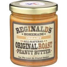REGINALDS HOMEMADE: Original Roast Peanut Butter, 8.5 oz