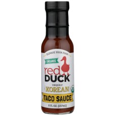RED DUCK: Organic Uniquely Korean Taco Sauce, 8 oz