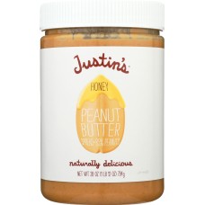 JUSTINS: Honey Peanut Butter Spread, 28 oz