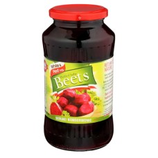 WHITE & RED FLAG: Pickled Baby Beets, 24.69 oz