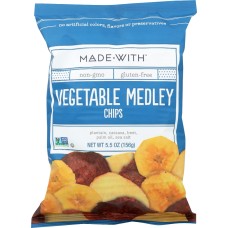 MADE WITH: Chips Made From Vegetables, 5.5 oz