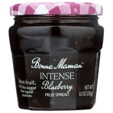 BONNE MAMAN: Intense Blueberry Fruit Spread, 8.2 oz