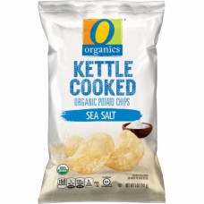 O ORGANIC: Sea Salt Organic Kettle Potato Chips, 5 oz