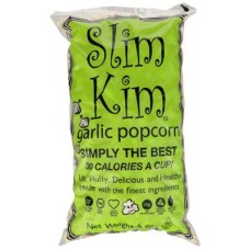 SLIM KIM: Garlic Popcorn, 6 oz