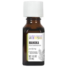 AURA CACIA: Manuka Pure Essential Oil, 0.5 oz