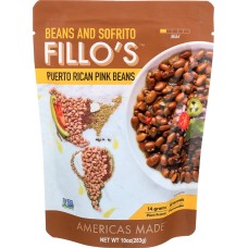 FILLOS: Beans Puerto Rican Pink, 10 oz
