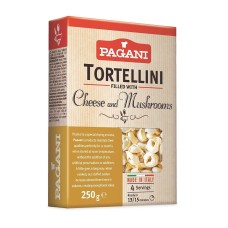 PAGANI: Tortellini Field with Cheese & Mushrooms, 8.8 oz