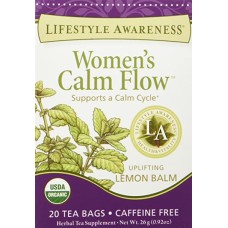 LIFESTYLE AWARENESS: Women's Calm Flow Tea, 20 bg