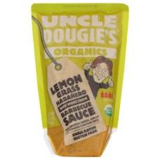 UNCLE DOUGIE: Lemongrass Habanero BBQ Sauce, 13.5 oz