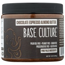 BASE CULTURE: Butter Almn Choc Esprsso, 16 oz